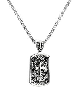 2025新款十字牌潮流项链男