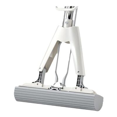 爱格海绵拖把家用吸水布对折挤水