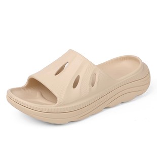 OR升级可洗澡高端拖鞋舒缓运动拖鞋男女防滑轻便一字拖厚底恢复鞋