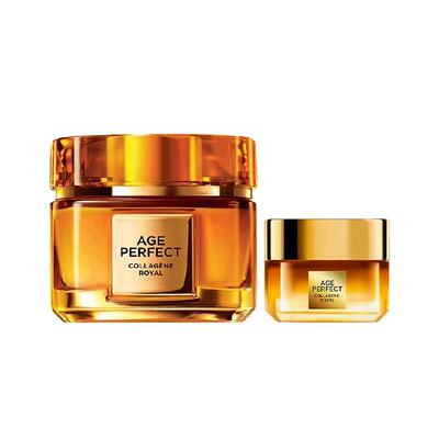 欧莱雅小蜜罐花蜜胶原面霜