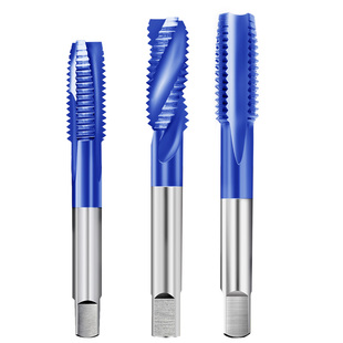 纳米含钴镀钛不锈钢丝攻专用螺旋机用丝锥m3m4m5m6m8m10攻丝钻头
