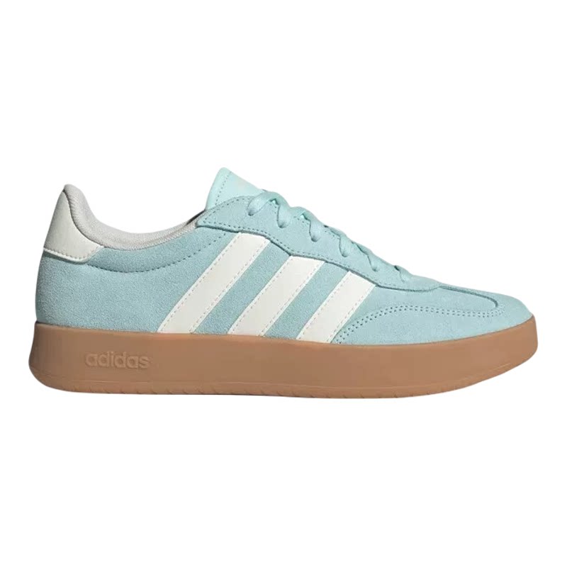 Adidas BARREDA 阿迪达斯女春夏经典户外德训T头蓝白低帮休闲板鞋