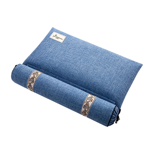 护颈椎专用枕头艾草电加热敷颈椎枕头睡觉专用圆柱荞麦劲椎枕成人