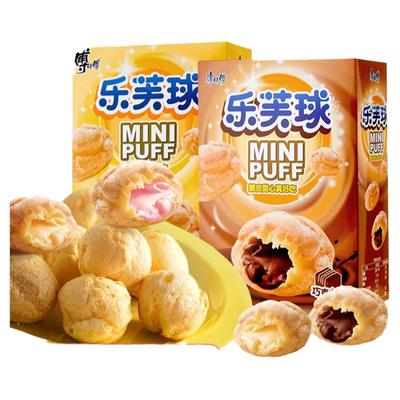 康师傅乐芙球巧克力夹心奶油味
