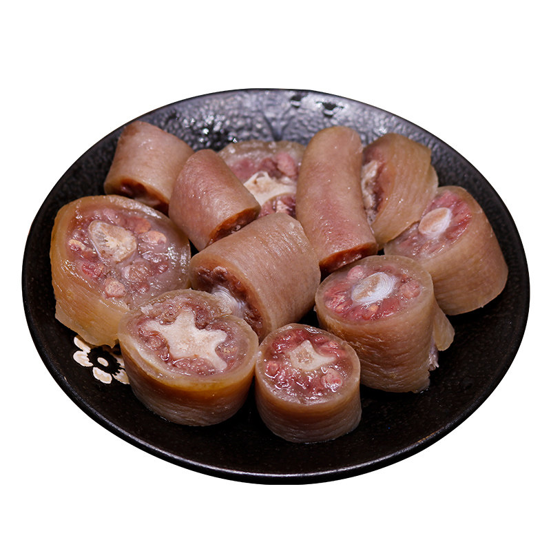 安徽特产咸猪尾巴风干腊猪尾巴 农家手工腌制咸香腊味腊肉500g