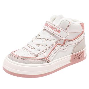 回力童鞋女童二棉鞋2025秋冬新款男童运动鞋儿童高帮保暖加绒棉鞋