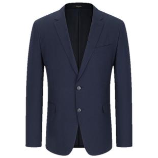 雅戈尔男士春秋季新款商务西服婚庆休闲可机洗羊毛西装外套男