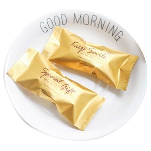 手工牛轧糖包装纸糖纸金色铝箔糖果纸牛扎糖包装袋糖袋小太妃糖袋