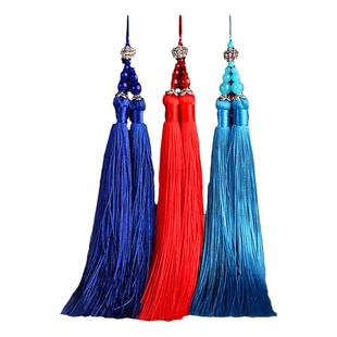 剑穗短款太极剑高档武术剑穗剑须流苏挂件配饰流苏涤纶莲花双穗子