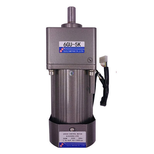 台力250W调速电机马达交流AC220V单相配齿轮减速箱6GU-5K带调速器