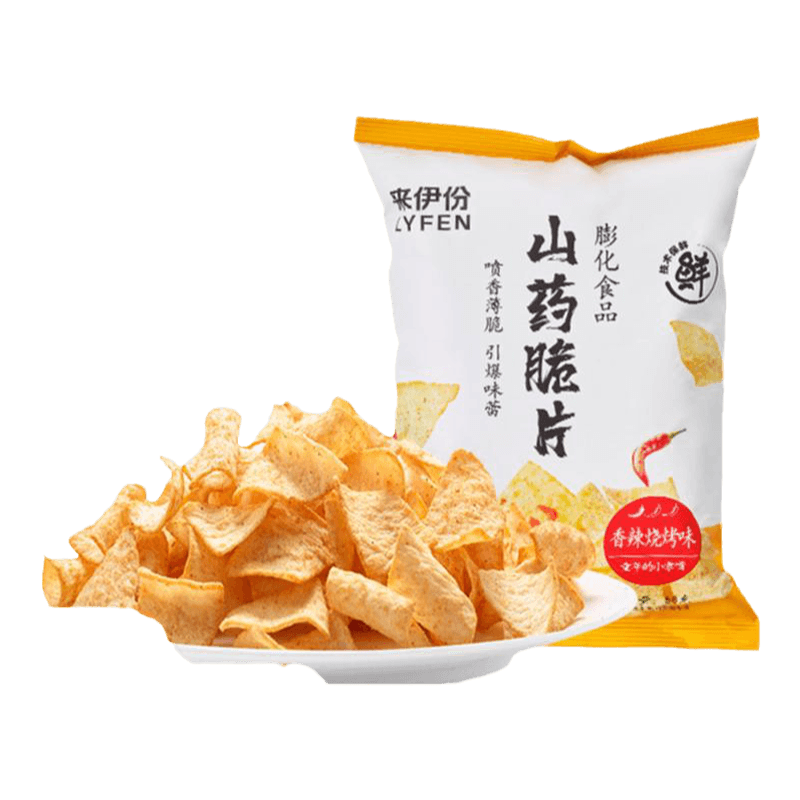 来伊份山药脆片办公室解馋零食