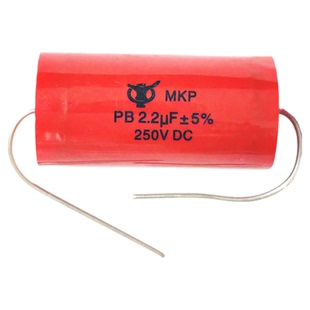 2.2uf/225J/250V/2.2J高音仔分频器轴向MKP无极电容高音喇叭电容