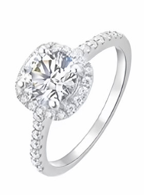 钻石项链女S925银胖东来同款