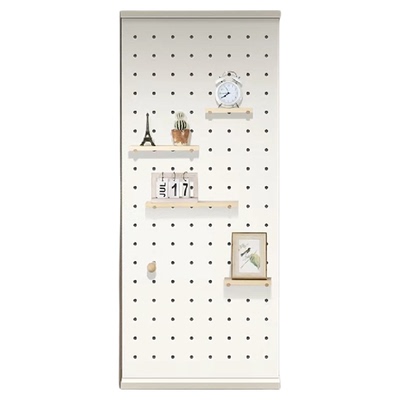 顶天立地洞洞板屏风隔断实木