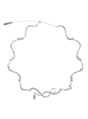 PEARLONA巴洛克珍珠波浪小众项链