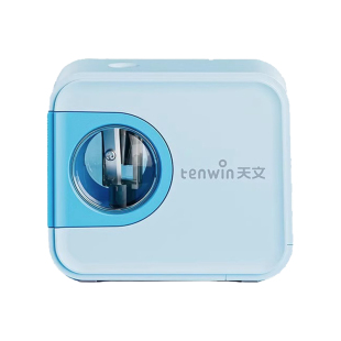 天文电动卷笔刀小巧便携削笔器自动转笔铅笔儿童绞笔相机款削笔刀