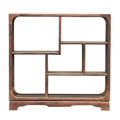 实木博古架茶壶收纳架摆件架