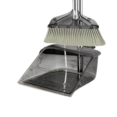 扫把扫帚簸箕组合套装家用透明2025新款塑料笤帚垃圾铲捎不粘头发