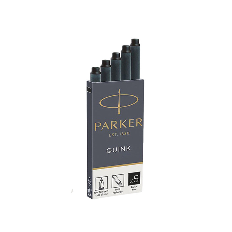 PARKER派克钢笔墨水芯非碳素墨囊一次性墨胆笔芯速干原装正品