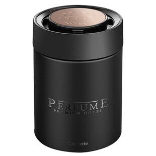 日本快美特车载香水汽车香膏杯座固体香薰持久淡香档车内用品摆件