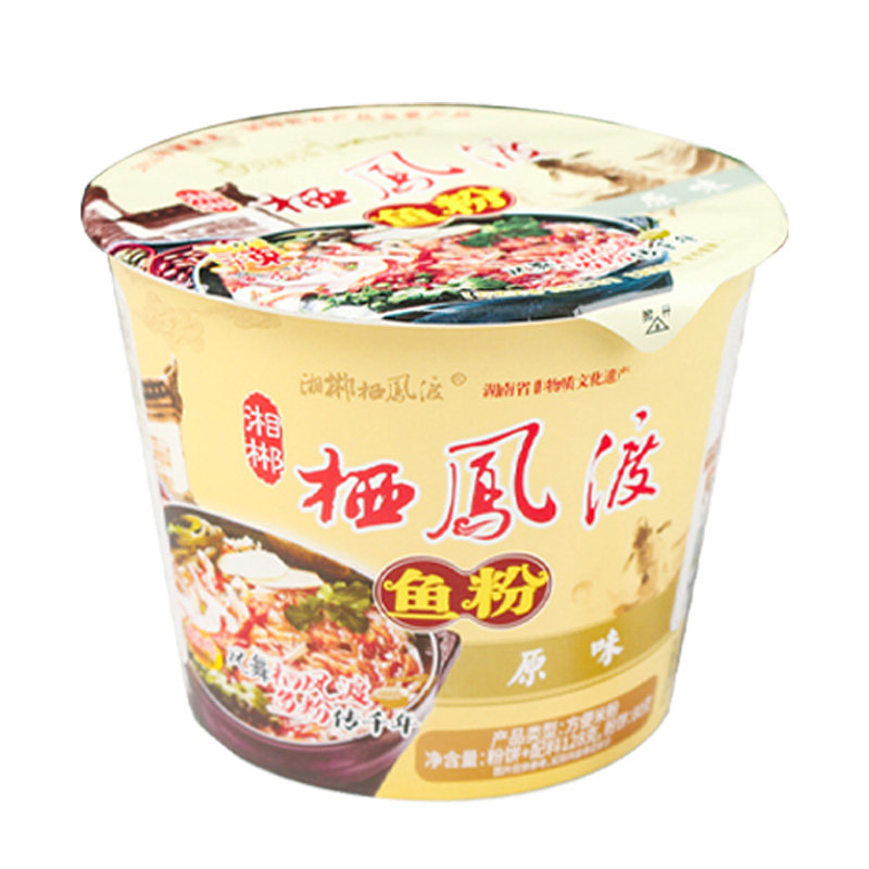 栖凤渡鱼粉非油炸湖南方便面泡面