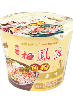 栖凤渡鱼粉非油炸湖南方便面泡面