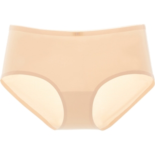 三福 女低腰不夹臀内裤 贴边无痕轻薄舒适半平角裤女470522