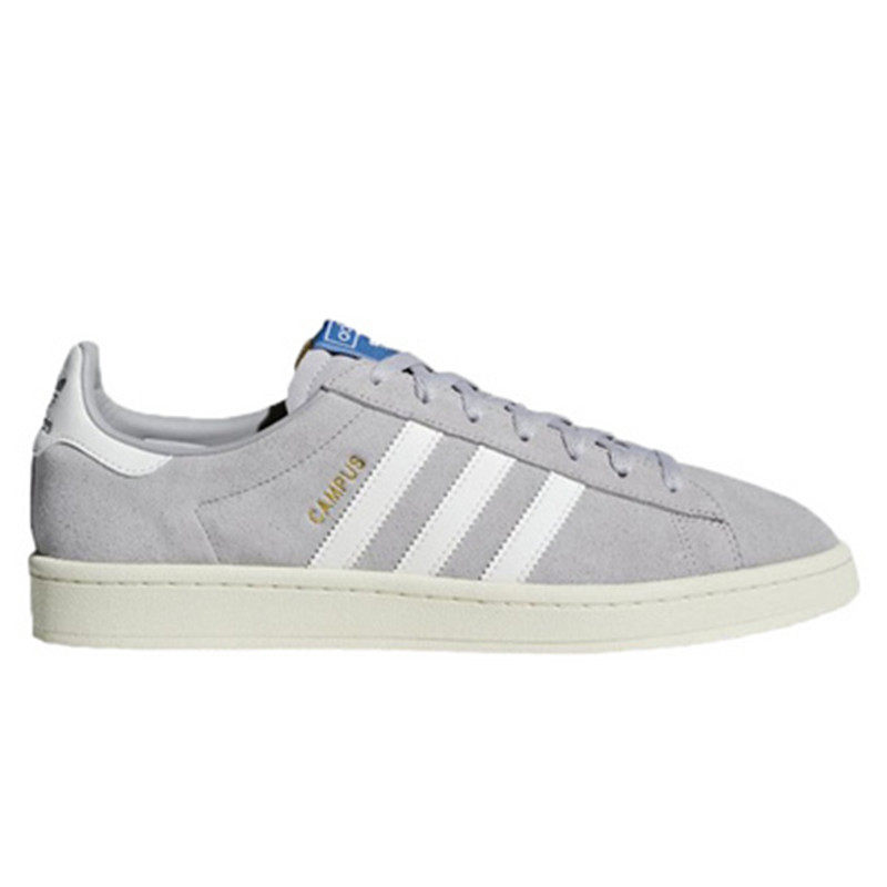 Adidas三叶草经典灰CAMPUS板鞋