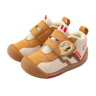 kidsing可迪星宝宝棉鞋学步鞋秋冬男女童小童儿童加绒二棉鞋童鞋