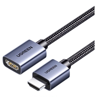 绿联HDMI延长线公对母加长4K高清电视转显示器连接公母转接头接口