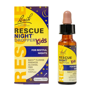 Bach花精小黄瓶儿童睡眠滴剂舒缓焦虑紧张压力情绪【临期特惠】