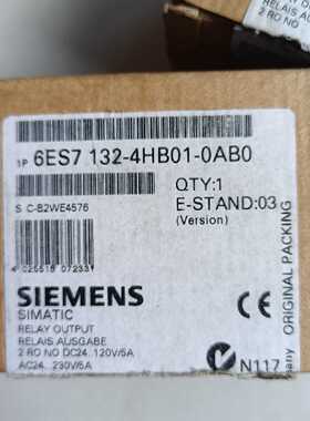 议价全新正品SIEMENS模块 6ES7 132-4HB01-0AB0