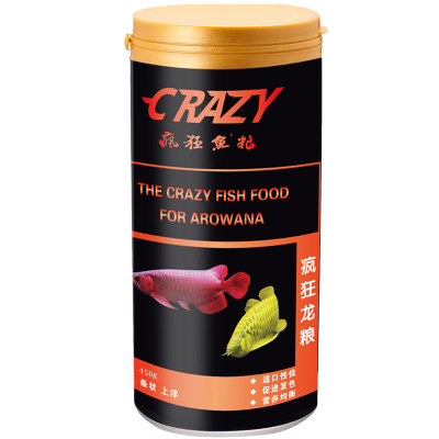 疯狂龙粮金龙红龙虎鱼增色鱼粮