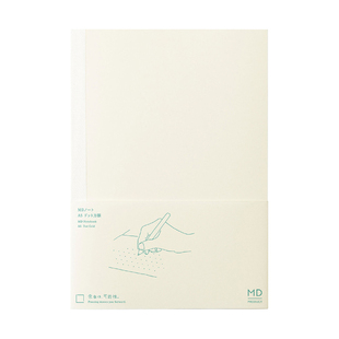日本MIDORI笔记本Notebook手帐本点阵本A7生活记录日记本a6记事本
