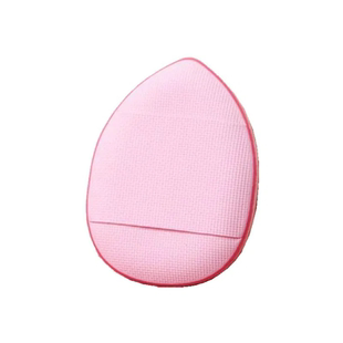 mini手指粉扑不吃粉遮瑕干湿两用指尖小拖鞋收纳盒气垫粉底散粉