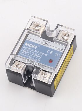 美格尔固态继电器 MGR-1D4840 直流控制交流 单相固态继电器 40A