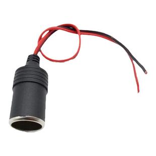 汽车夹子大功率车载点烟器母座转换插头12v24v冰箱充气泵取电dc线