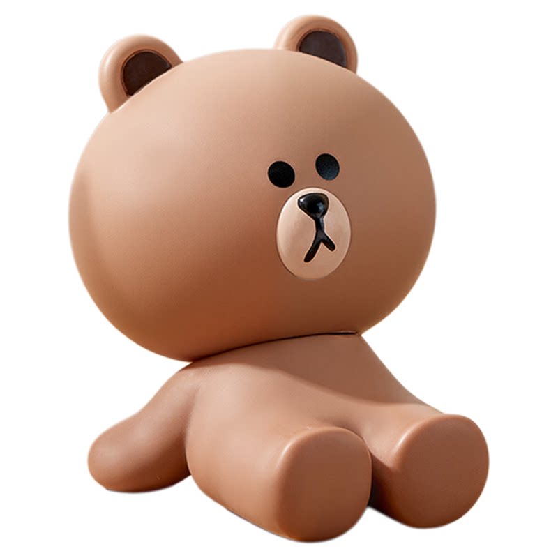 LINE FRIENDS手机支架家居2025新款装饰公仔可爱卡通创意桌面摆件