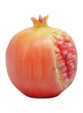 彩铜石榴摆件多子多福工艺品礼物