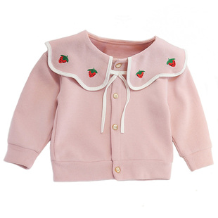 女童外套春秋薄款小童一岁宝宝秋季洋气公主开衫婴儿2021秋装新款