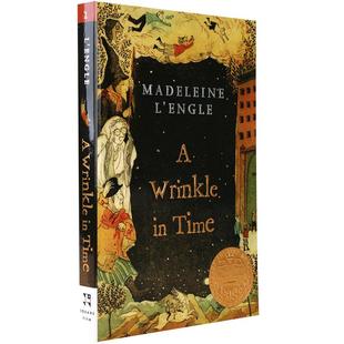 现货 时间的皱折 褶皱 皱纹 英文原版 A Wrinkle in Time 梅格时空大冒险 第一部 奇幻时空历险 Madeleine L'Engle 蓝思值 740L