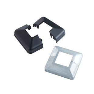 方管饰盖塑料立柱分体脚盖护栏拆分装饰底盖螺丝遮丑盖底板盖栏杆