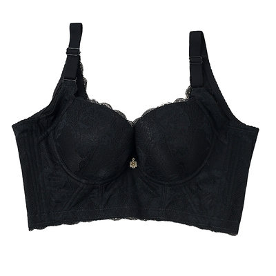 侧收副乳上托定型磁石文胸