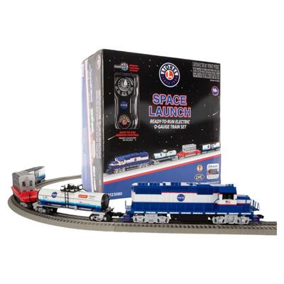 Lionel美国遥控火车轨道车玩具宇航探险NASA送男女孩儿童生日礼物