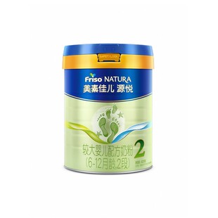 美素佳儿源悦较大婴儿配方奶粉新国标2段6-12月400g