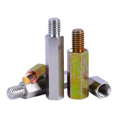 六角螺柱单头六角铁柱支撑柱