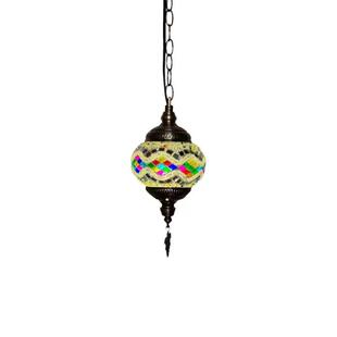 土耳其复古创意手工马赛克灯具泰式咖啡厅餐厅吧台走廊装饰小吊灯