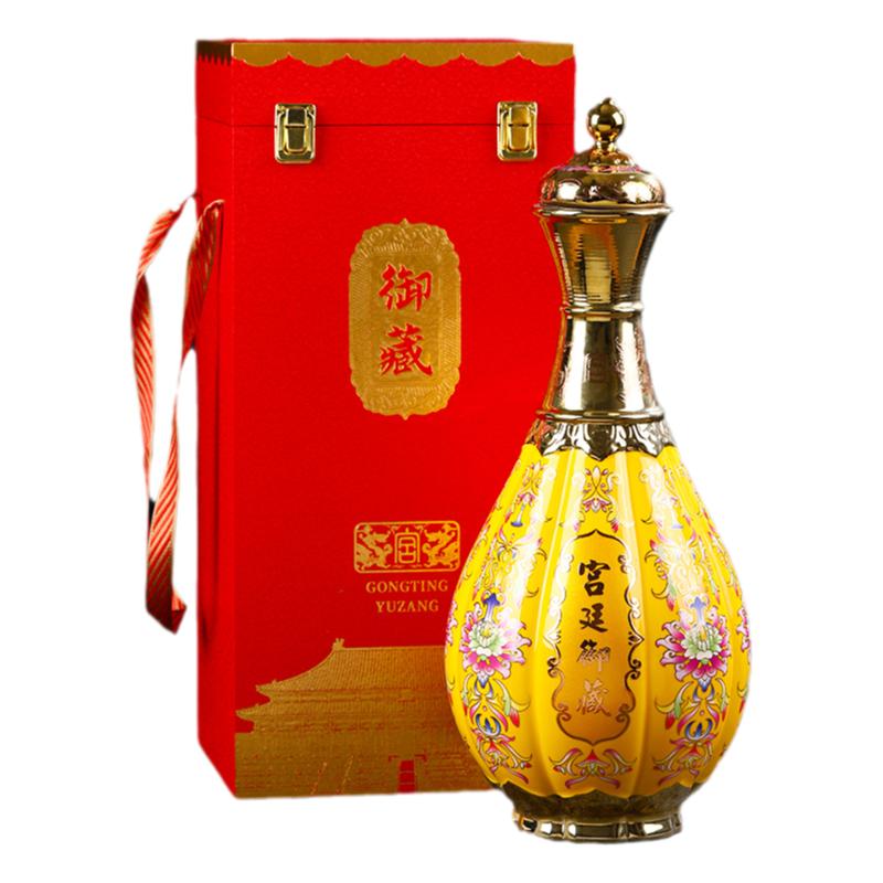 景德镇仿古密封陶瓷酒罐带礼盒