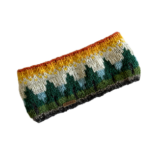 尼泊尔手工羊毛针织束发带男冬季保暖加绒发箍复古民族风宽头带女