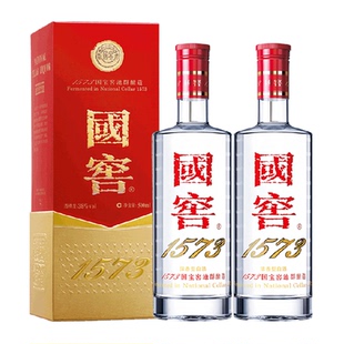 泸州老窖国窖1573经典装38度500ml*2瓶双瓶浓香型白酒自营
